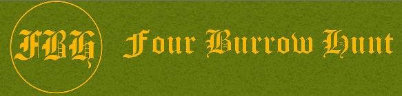 Four Burrow Hunt Supporters Club Logo